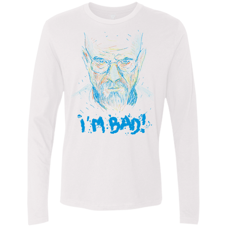 T-Shirts White / S I'm Bad! Men's Premium Long Sleeve