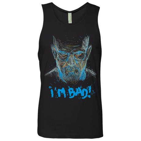 T-Shirts Black / S I'm Bad! Men's Premium Tank Top