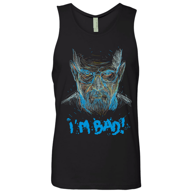 T-Shirts Black / S I'm Bad! Men's Premium Tank Top