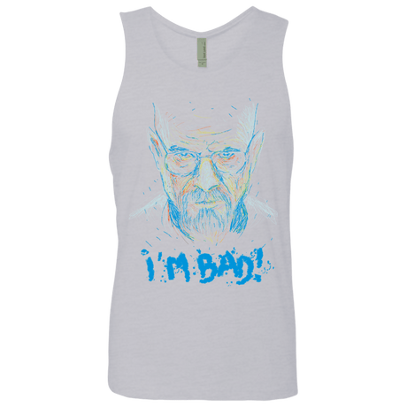 T-Shirts Heather Grey / S I'm Bad! Men's Premium Tank Top