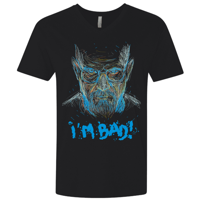 T-Shirts Black / X-Small I'm Bad! Men's Premium V-Neck