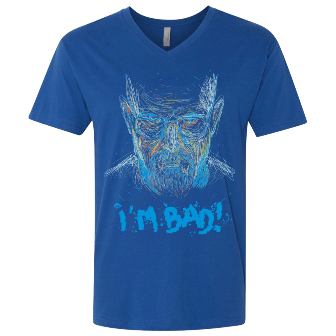 T-Shirts Royal / X-Small I'm Bad! Men's Premium V-Neck