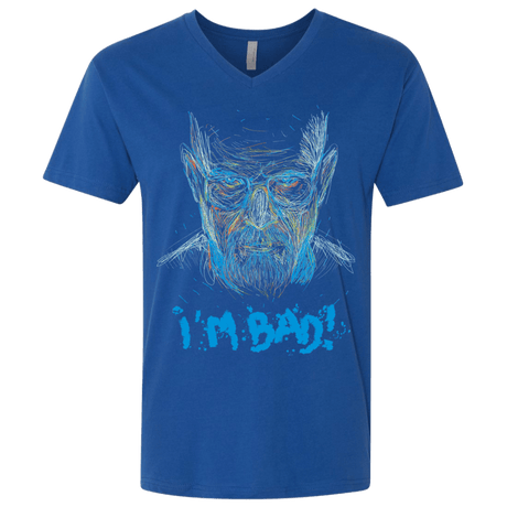 T-Shirts Royal / X-Small I'm Bad! Men's Premium V-Neck