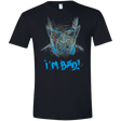 T-Shirts Black / X-Small I'm Bad! Men's Semi-Fitted Softstyle