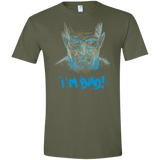 T-Shirts Military Green / S I'm Bad! Men's Semi-Fitted Softstyle