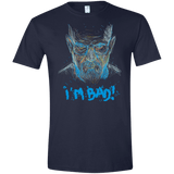 T-Shirts Navy / X-Small I'm Bad! Men's Semi-Fitted Softstyle
