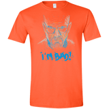 T-Shirts Orange / S I'm Bad! Men's Semi-Fitted Softstyle