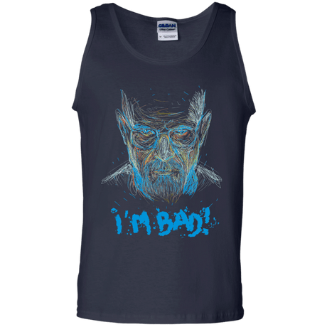 T-Shirts Navy / S I'm Bad! Men's Tank Top