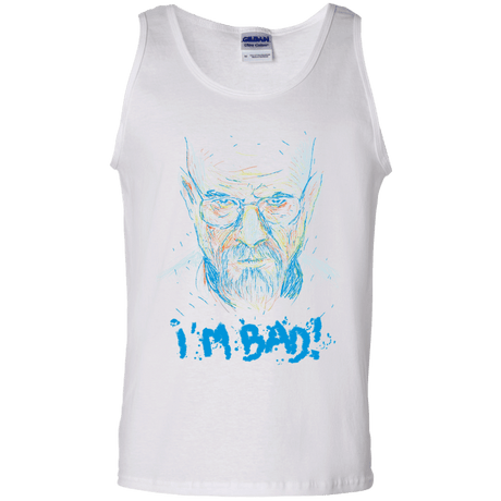 T-Shirts White / S I'm Bad! Men's Tank Top