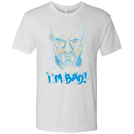 T-Shirts Heather White / S I'm Bad! Men's Triblend T-Shirt