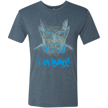 T-Shirts Indigo / S I'm Bad! Men's Triblend T-Shirt