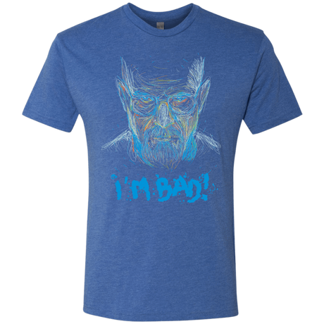 T-Shirts Vintage Royal / S I'm Bad! Men's Triblend T-Shirt