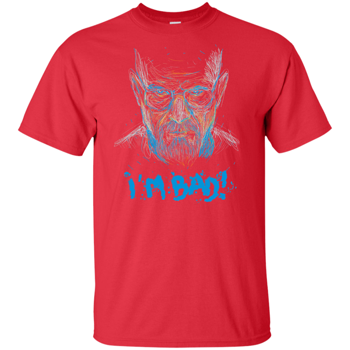 T-Shirts Red / XLT I'm Bad! Tall T-Shirt