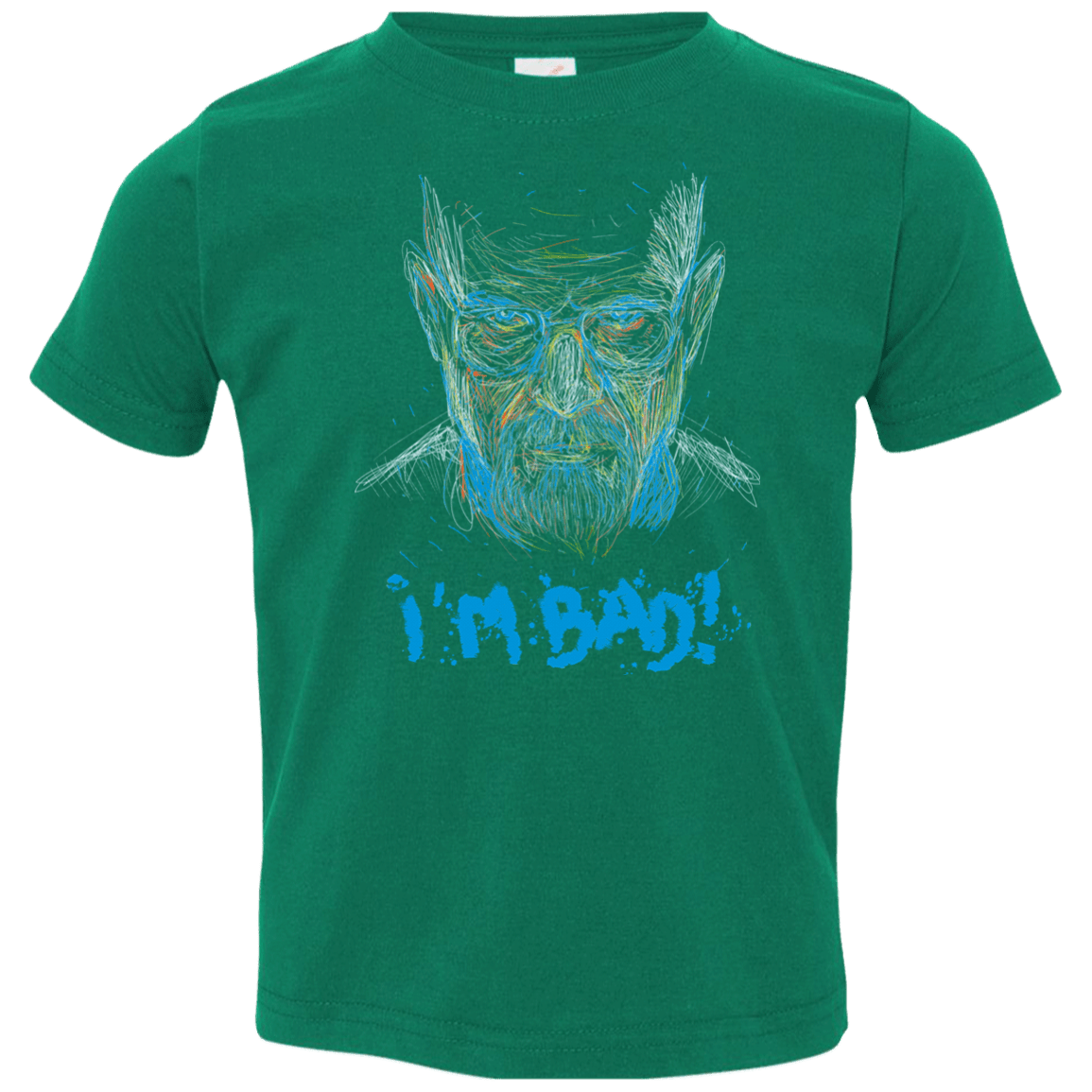 T-Shirts Kelly / 2T I'm Bad! Toddler Premium T-Shirt