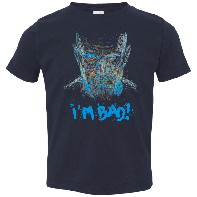 T-Shirts Navy / 2T I'm Bad! Toddler Premium T-Shirt