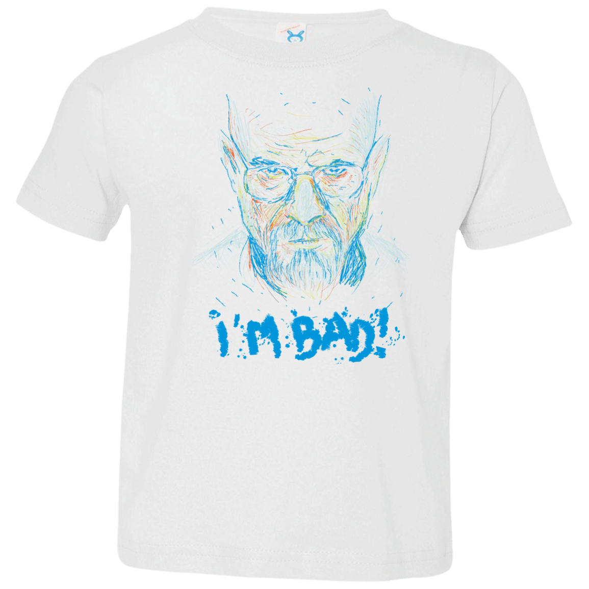 T-Shirts White / 2T I'm Bad! Toddler Premium T-Shirt