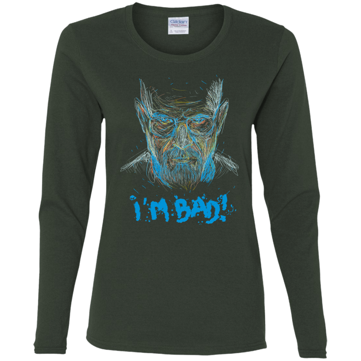 T-Shirts Forest / S I'm Bad! Women's Long Sleeve T-Shirt