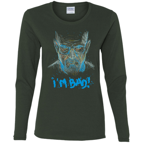 T-Shirts Forest / S I'm Bad! Women's Long Sleeve T-Shirt
