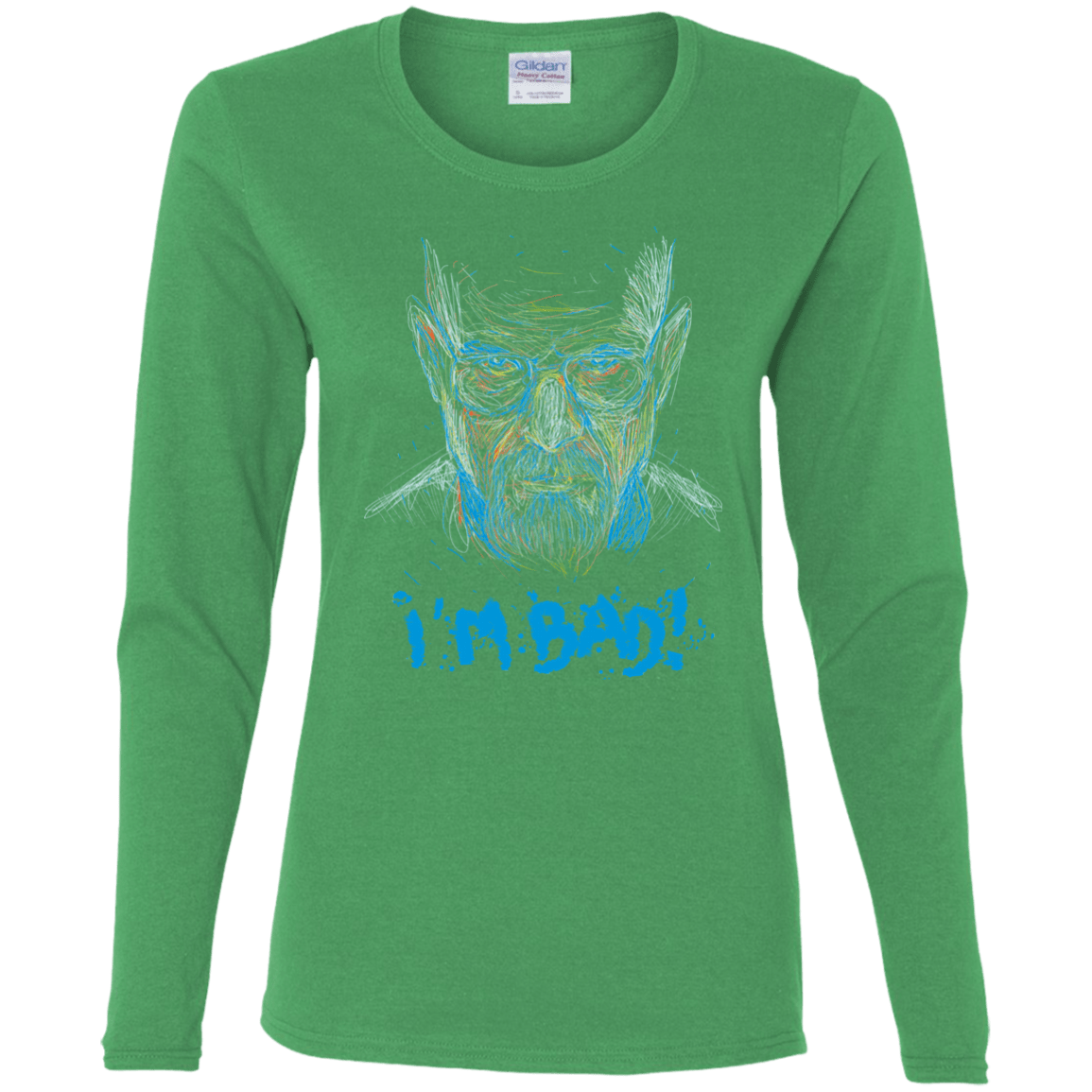 T-Shirts Irish Green / S I'm Bad! Women's Long Sleeve T-Shirt