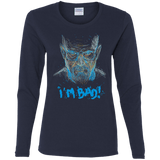 T-Shirts Navy / S I'm Bad! Women's Long Sleeve T-Shirt