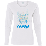 T-Shirts White / S I'm Bad! Women's Long Sleeve T-Shirt