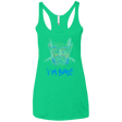 T-Shirts Envy / X-Small I'm Bad! Women's Triblend Racerback Tank
