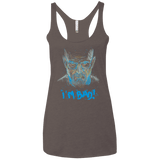 T-Shirts Macchiato / X-Small I'm Bad! Women's Triblend Racerback Tank
