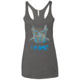 T-Shirts Premium Heather / X-Small I'm Bad! Women's Triblend Racerback Tank