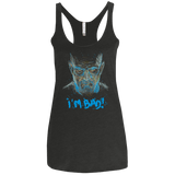 T-Shirts Vintage Black / X-Small I'm Bad! Women's Triblend Racerback Tank
