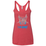 T-Shirts Vintage Red / X-Small I'm Bad! Women's Triblend Racerback Tank