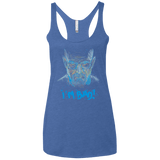 T-Shirts Vintage Royal / X-Small I'm Bad! Women's Triblend Racerback Tank