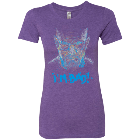 T-Shirts Purple Rush / S I'm Bad! Women's Triblend T-Shirt