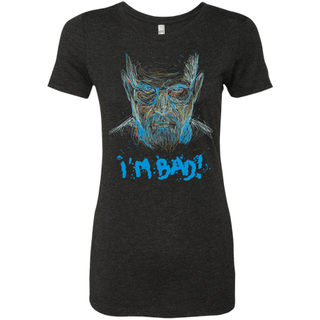 T-Shirts Vintage Black / S I'm Bad! Women's Triblend T-Shirt