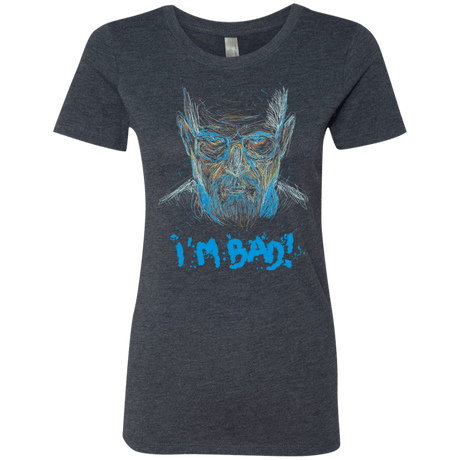 T-Shirts Vintage Navy / S I'm Bad! Women's Triblend T-Shirt