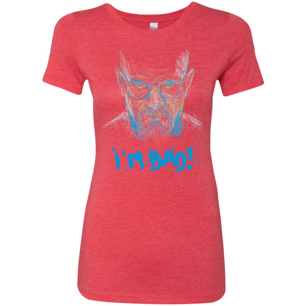 T-Shirts Vintage Red / S I'm Bad! Women's Triblend T-Shirt