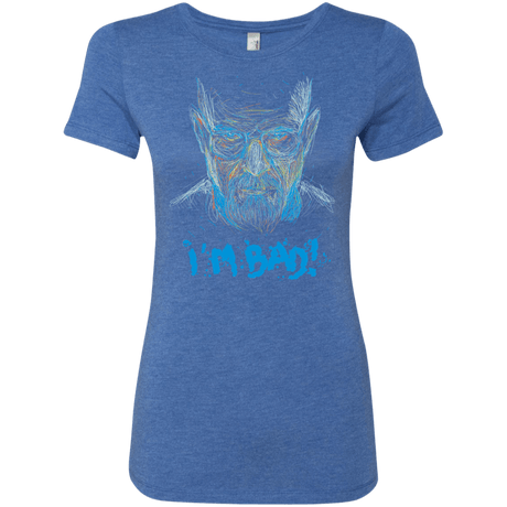 T-Shirts Vintage Royal / S I'm Bad! Women's Triblend T-Shirt