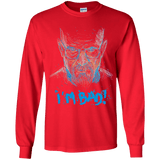 T-Shirts Red / YS I'm Bad! Youth Long Sleeve T-Shirt