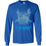 T-Shirts Royal / YS I'm Bad! Youth Long Sleeve T-Shirt