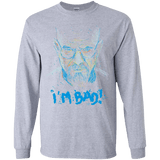 T-Shirts Sport Grey / YS I'm Bad! Youth Long Sleeve T-Shirt