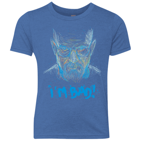 T-Shirts Vintage Royal / YXS I'm Bad! Youth Triblend T-Shirt
