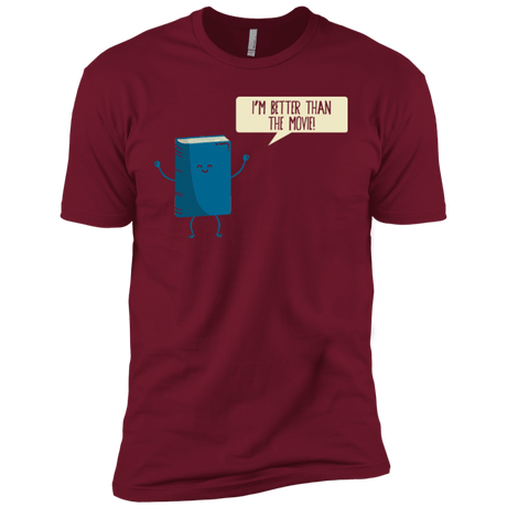 T-Shirts Cardinal / X-Small I'm Better Than The  Movie Men's Premium T-Shirt