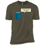 T-Shirts Military Green / X-Small I'm Better Than The  Movie Men's Premium T-Shirt