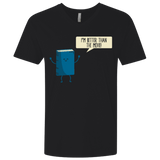 T-Shirts Black / X-Small I'm Better Than The  Movie Men's Premium V-Neck