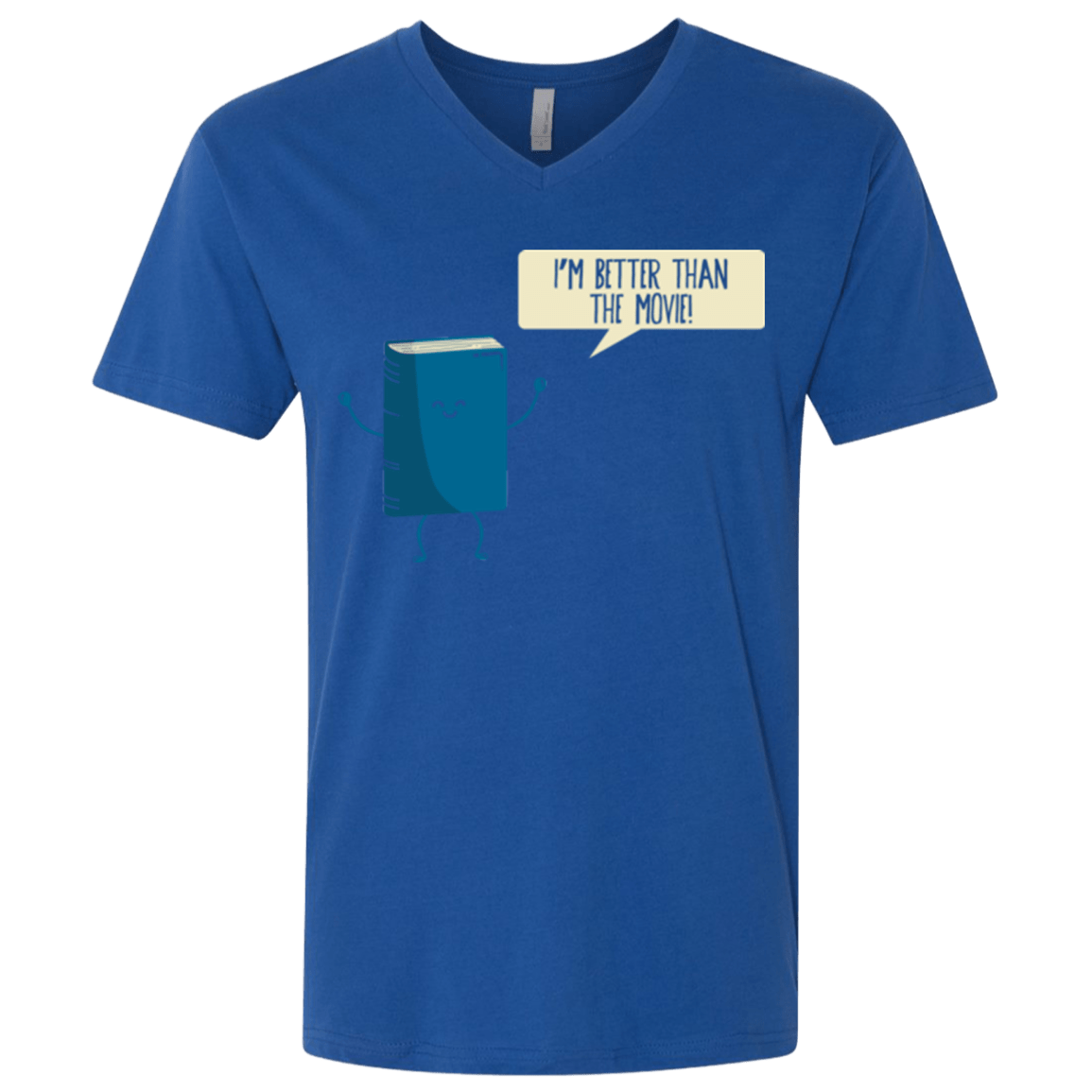 T-Shirts Royal / X-Small I'm Better Than The  Movie Men's Premium V-Neck