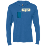 T-Shirts Vintage Royal / X-Small I'm Better Than The  Movie Triblend Long Sleeve Hoodie Tee