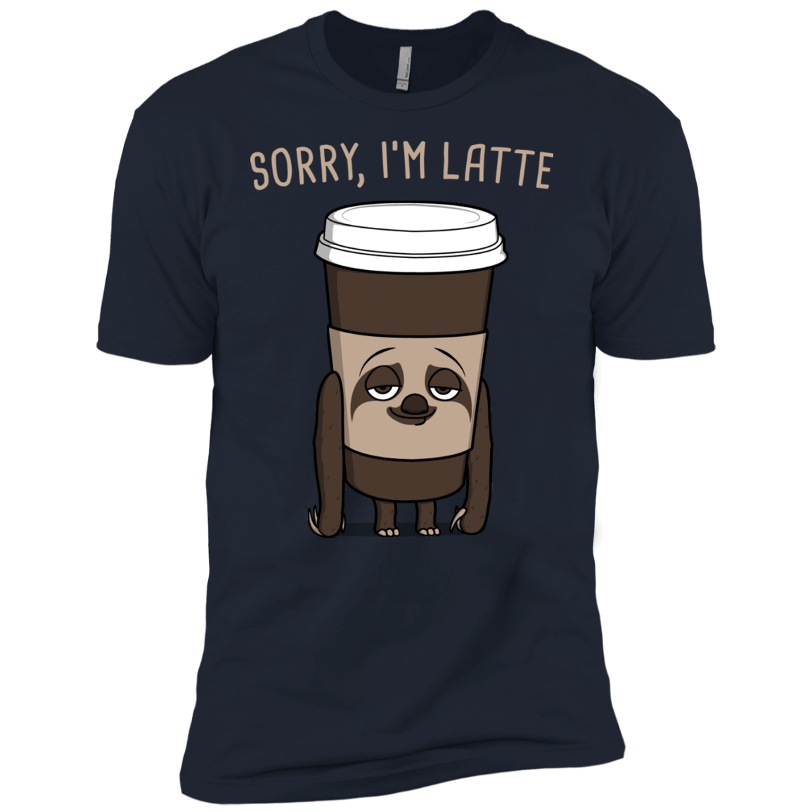 T-Shirts Midnight Navy / YXS I'm Latte Boys Premium T-Shirt