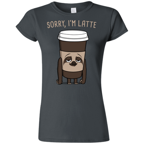 T-Shirts Charcoal / S I'm Latte Junior Slimmer-Fit T-Shirt