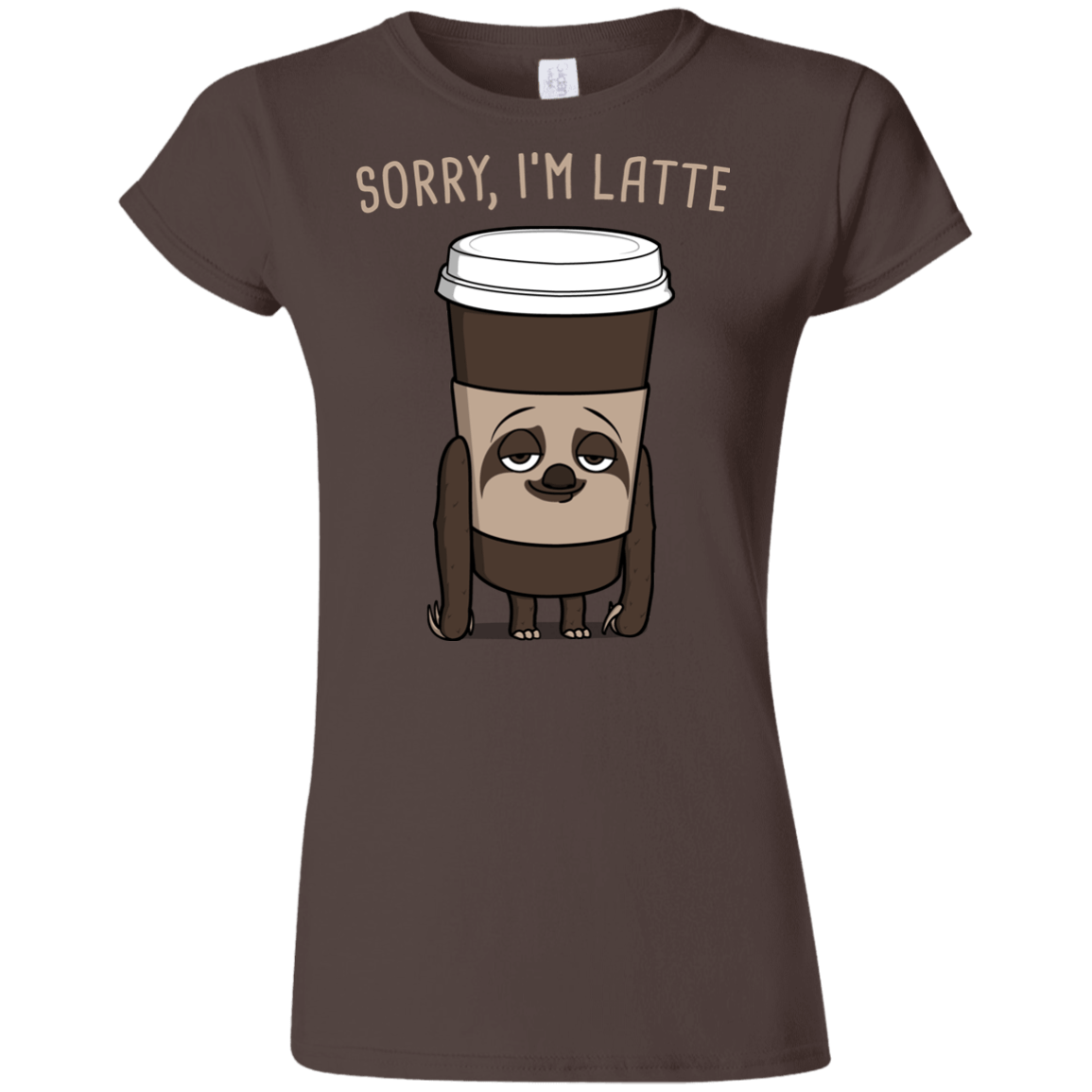 T-Shirts Dark Chocolate / S I'm Latte Junior Slimmer-Fit T-Shirt