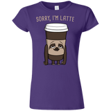 T-Shirts Purple / S I'm Latte Junior Slimmer-Fit T-Shirt