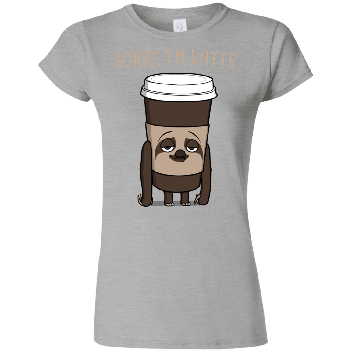 T-Shirts Sport Grey / S I'm Latte Junior Slimmer-Fit T-Shirt